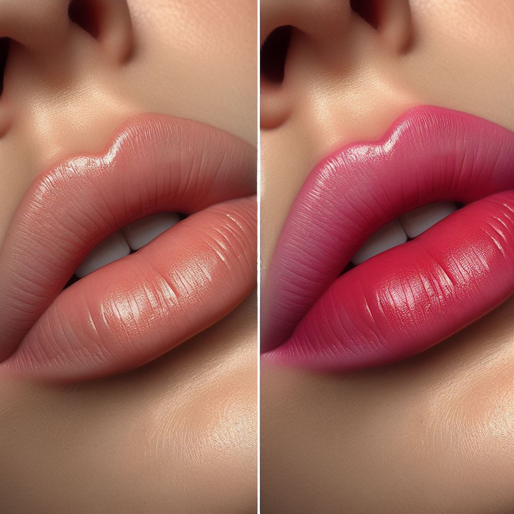 Soft Ombre Lippen Voor en Na – Melissa Beauty Utrecht Soft Ombre Lippen Voor en Na - Melissa Beauty Utrecht